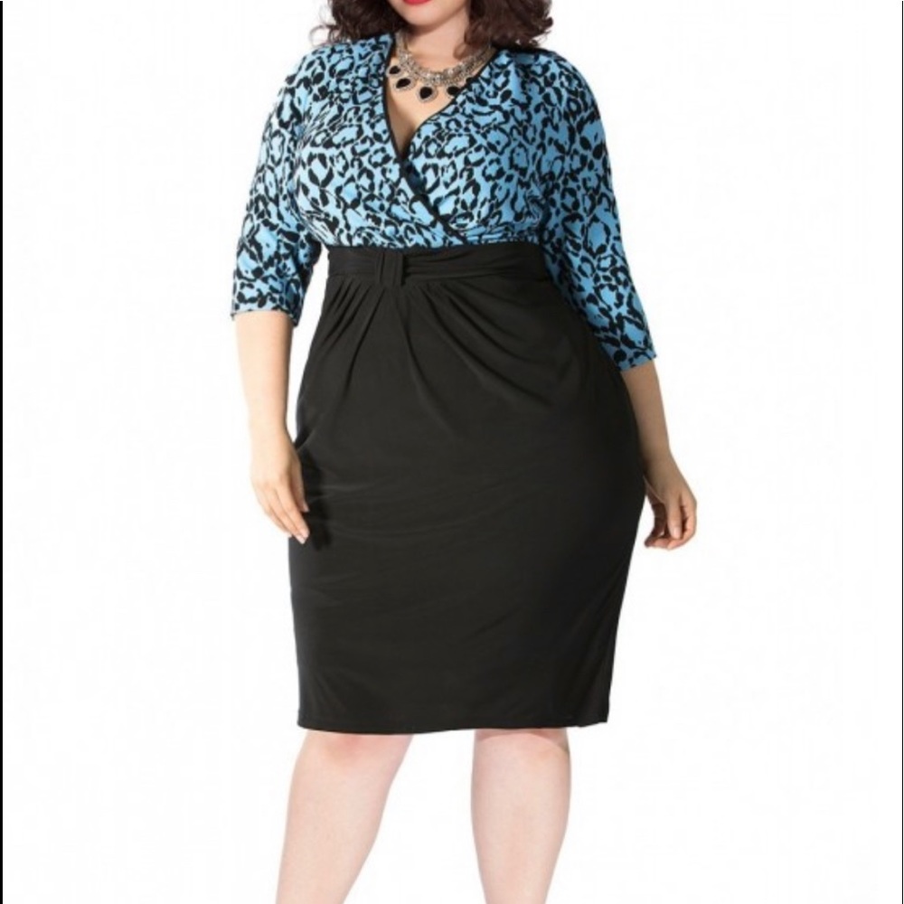 IGIGI Gabriella Cocktail Career Dress Plus Sizes